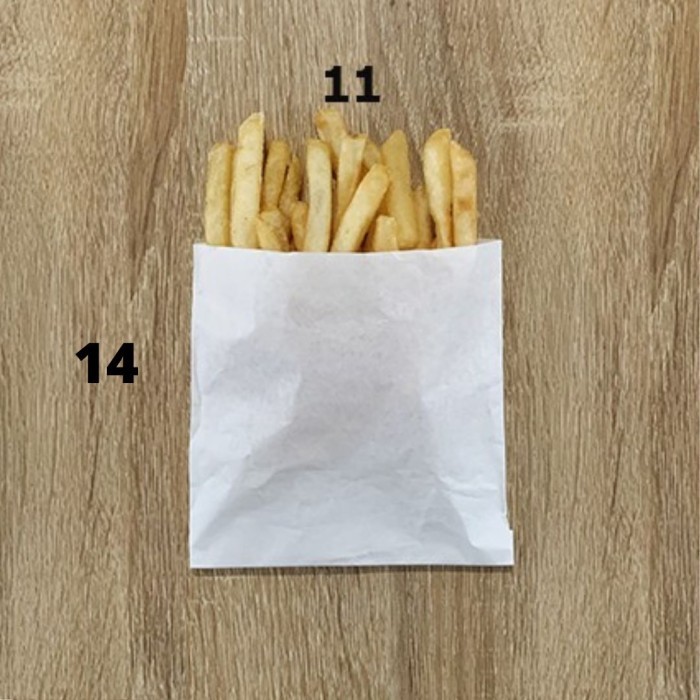 

Kantung kertas ATLANTA kantong Grease Proof 11x11 Paper Bag roti snack