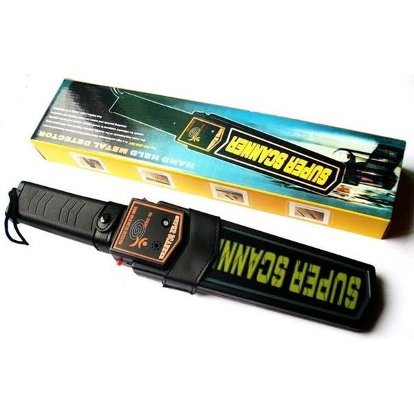 Metal Detektor Super Scaner - Alat Scan - Alat Pendeteksi - Satpam - Security