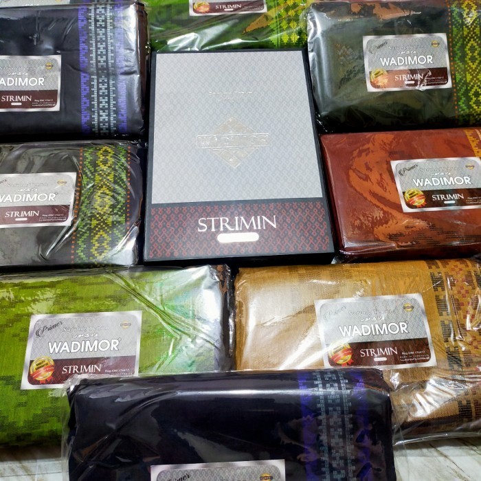 sarung tenun wadimor/sarung wadimor strimin mercerized/sarung wadimor