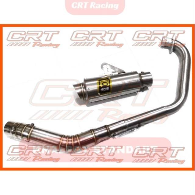 Knalpot Racing RCB Satria fu Sonic Cb150r Vixion Cbr150r R15 Gsx150 Mx135 Mxking Tiger Megapro Verza