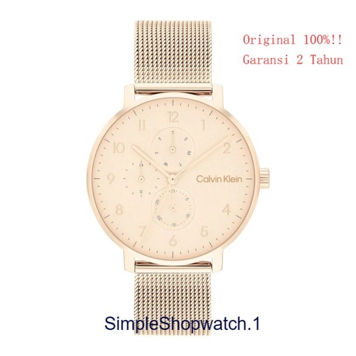Original 100% Jam Tangan Unisex CALVIN KLEIN 25200402 CK-25200402 Garansi Resmi 2 Tahun