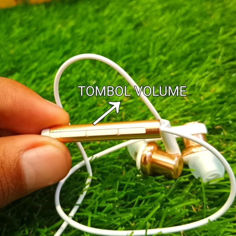 Hi-Res Headset Xiaomi Bass Stereo Earphone Xiaomi Redmi 9 9A 9C note 7 Note 8 [Piston7 Warna]