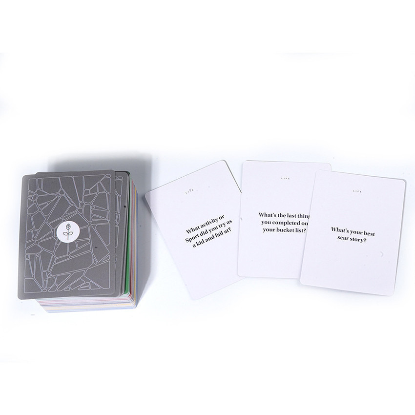 Icebreaker Starter & Deep Talk Conversation Card Games Friends Permainan Kartu Ice Breaker Game Card