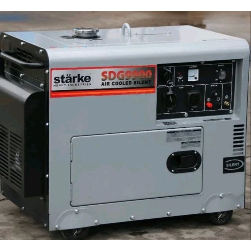 Genset Silent 7500Watt STARKE SDG11000 Power Generator Diesel Solar  7.5Kw STARKE SDG-11000 SDG 1100