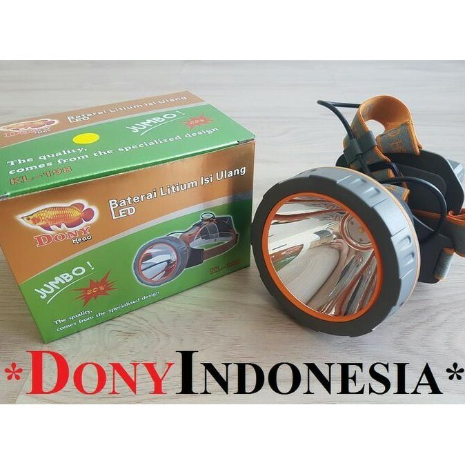 Lampu Senter Kepala Dony KL 198 Jumbo - Head Lamp - Senter Kepala