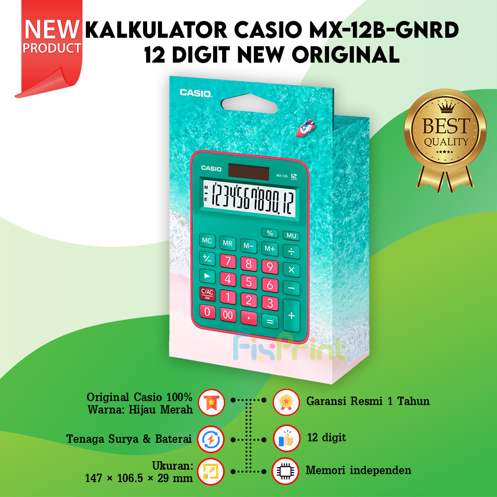 

New Original Calculator Casio MX-12B Kalkulator Desktop 12 Digits