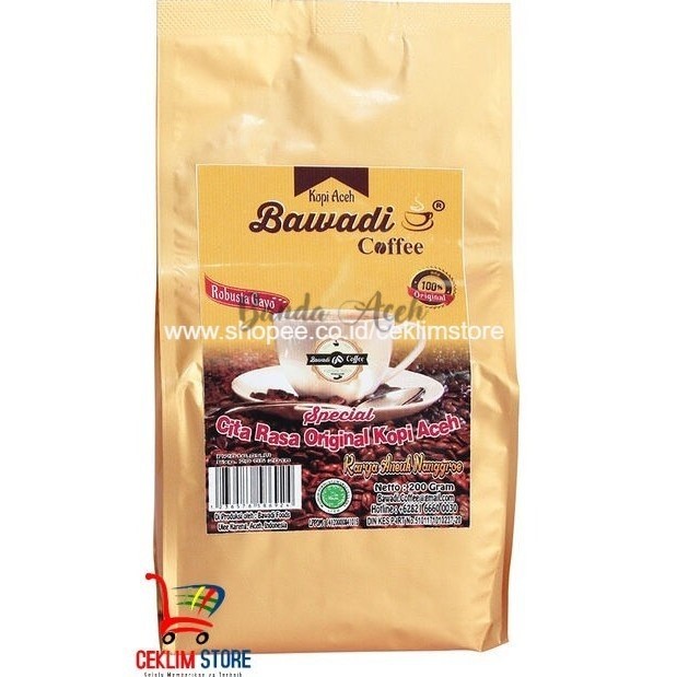

Kopi Bawadi Robusta Gayo 200 Gr