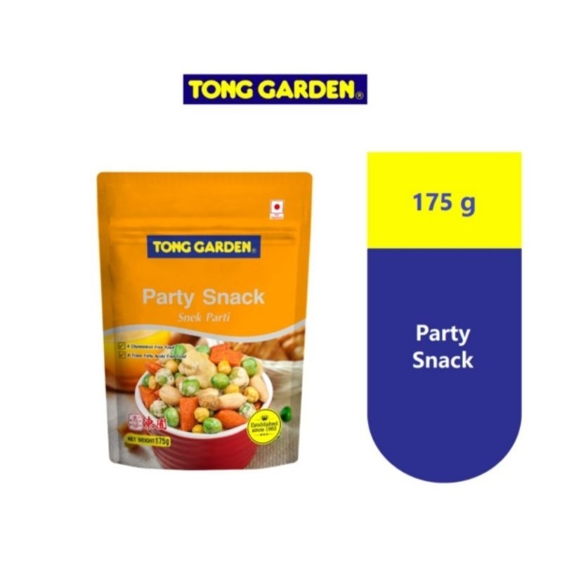 

TONG GARDEN - PARTY SNACK - 175g - Cholesterol Free and Trans Fatty Acids free food