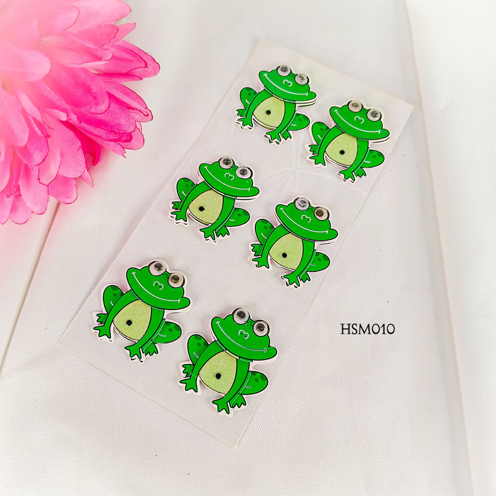 

Sticker Scrapbook Motif Katak Paper HSM010