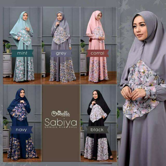 promosi Gamis Dress Wanita SABIYA DRESS Busana Muslim By Oribelle Hijab Style