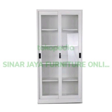 

PROMO SPESIAL Unik parts Lemari arsip 2 pintu sleding kaca 26SZ2 Limited