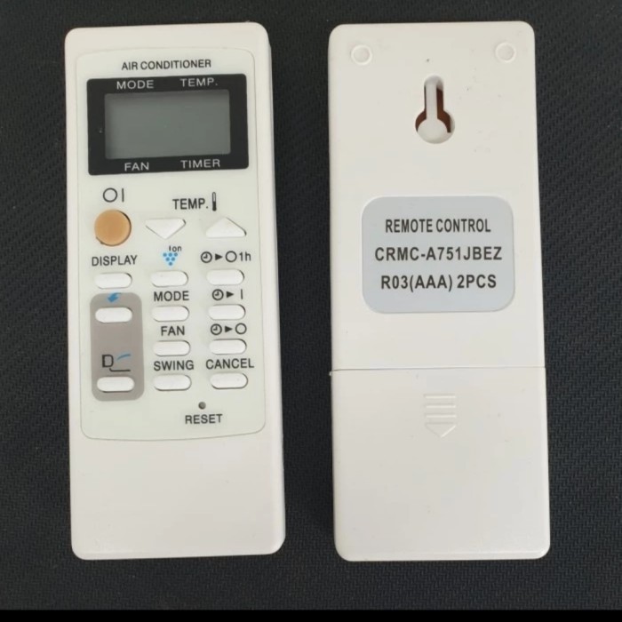 Remote AC Sharp CRMC A751