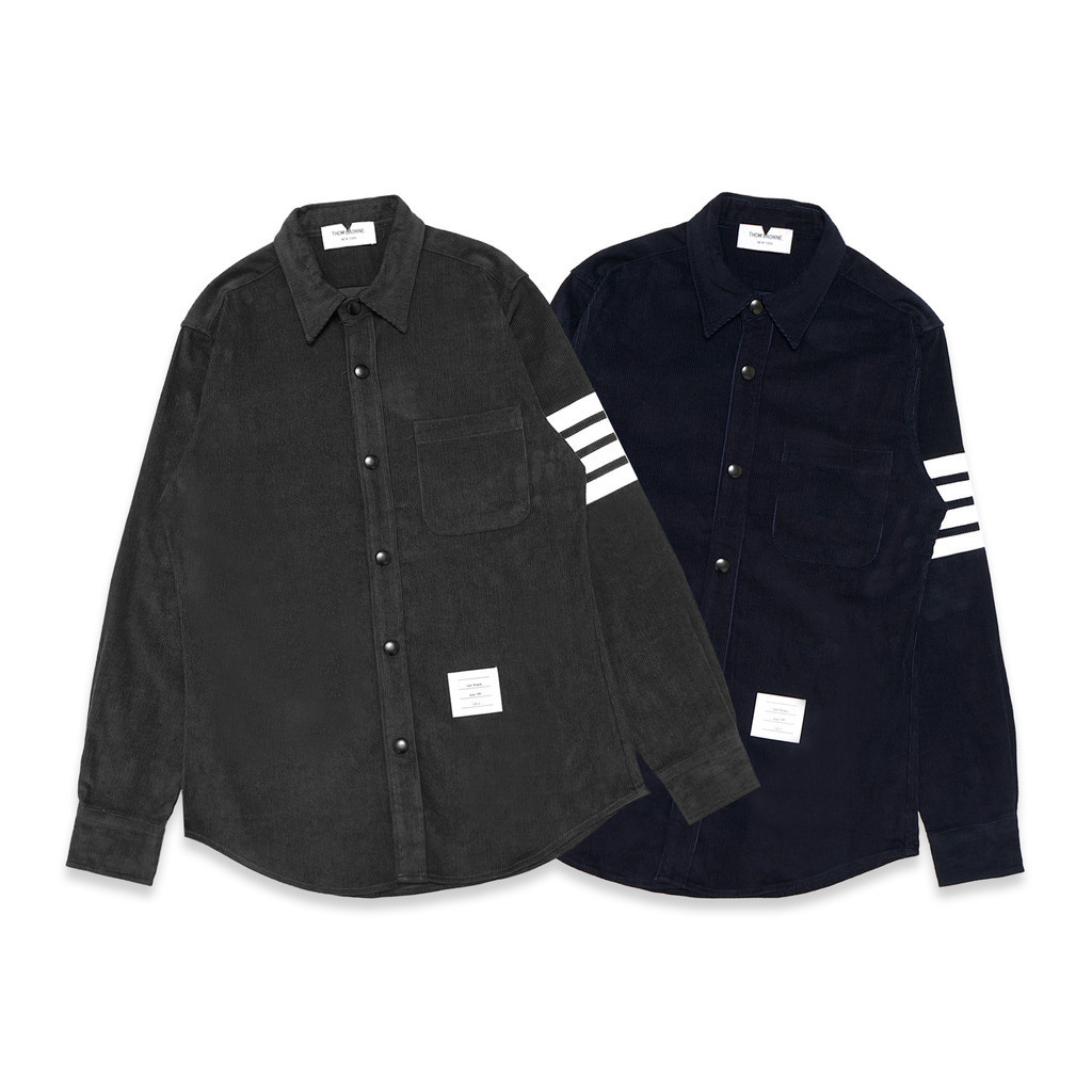 TBN Corduroy Long Sleeve Shirt Jacket