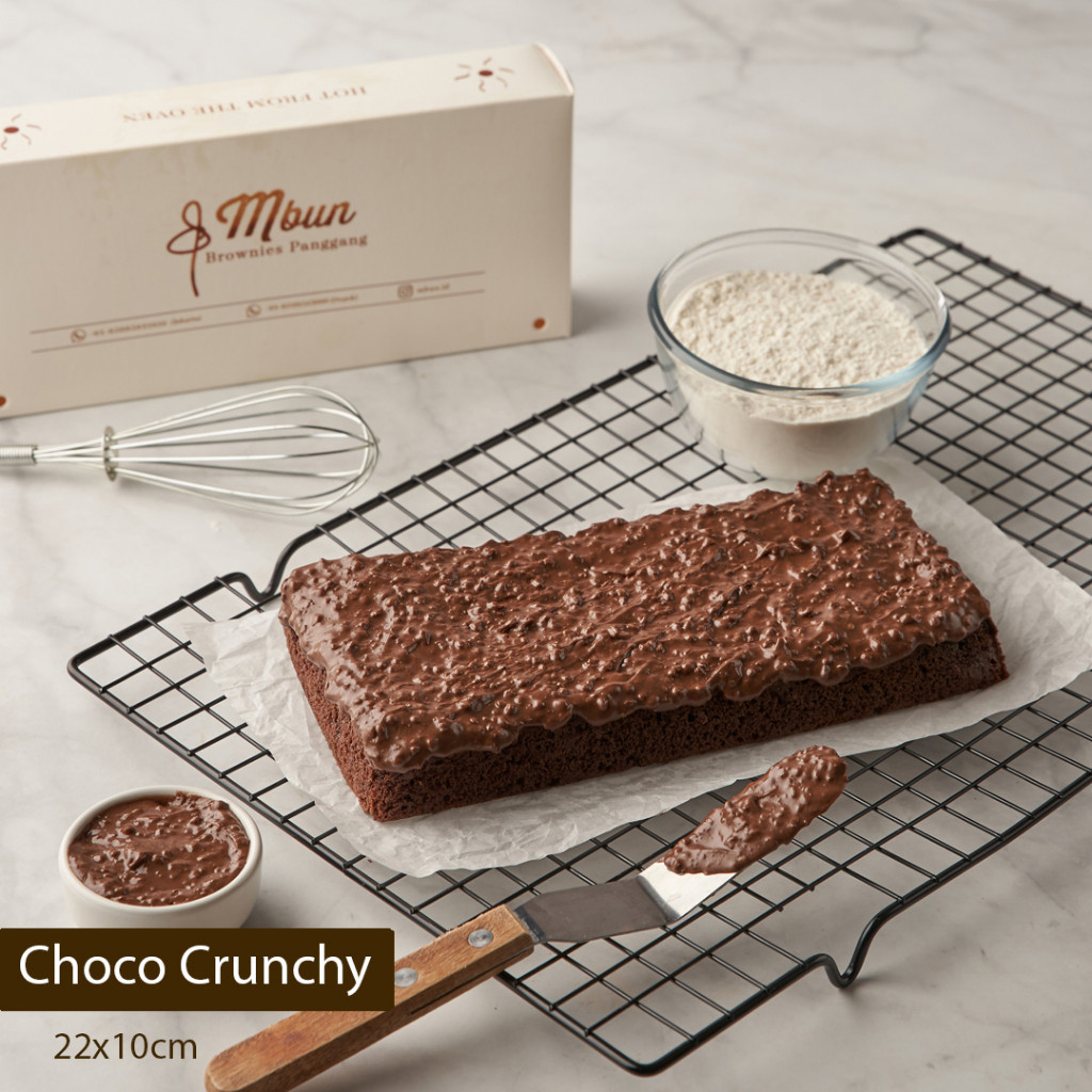 

Mbun Brownies Panggang Ukr 22x10 | Brownies Panggang | Brownies Melted | Fudgy Brownies | Coklat | Keju | Makanan Ringan/ IEd Mubarak