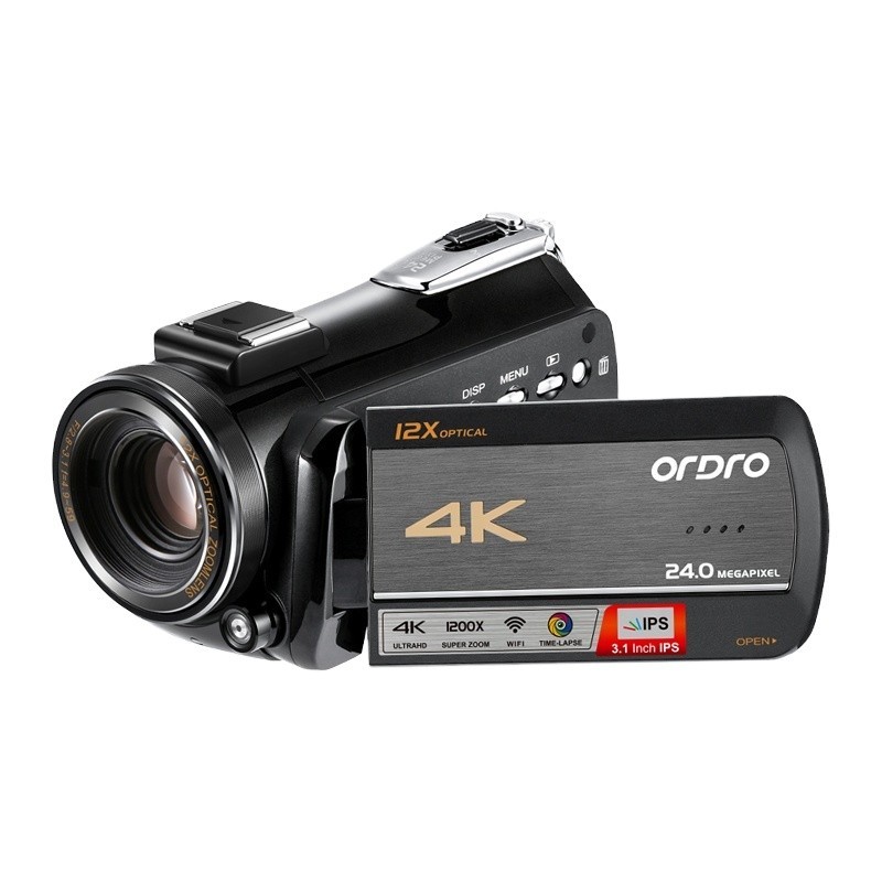 Kamera Video Profesional 4K Optikal Zoom Camcorder Kamera Stream Hidup AC5