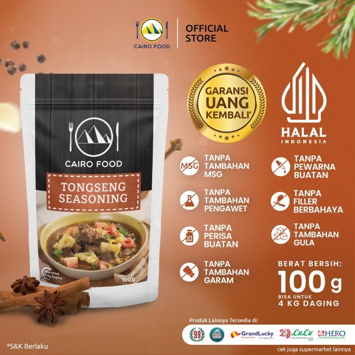 

NEW Bumbu Tongseng Cairo Food - 100 Gram