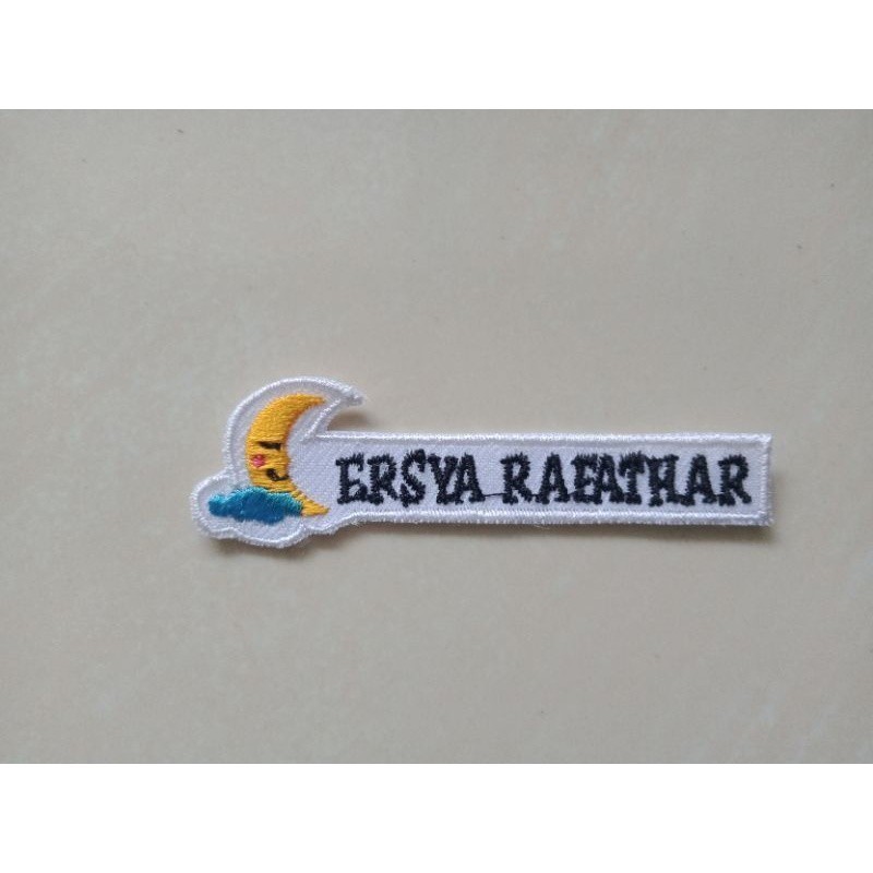 Bordir bed bordir Satuan bet nama dada unik patch bordir papan nama bordir bordir bordir