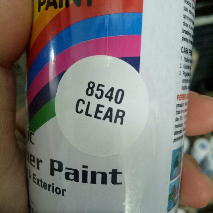 CAT SEMPROT DITON 150ml 150 ml 150cc 150 cc Pilok Pilox Diton Clear 8540 / Pernis Pernish (8540) 150