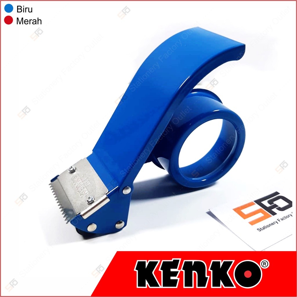 

Tape Dispenser Metal Body Kenko TDB-2 - Handy TDB 2 Besi - Codeline Stationery