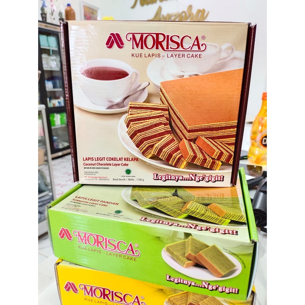 

LAPIS LEGIT PREMIUM RASA COKLAT KELAPA-Kue Lapis Legit Cokelat 1 Box (1100 gram)- Kue Lapis Legit Wisman -Kue Lapis Legit Bangka -Cemilan Snack Manis