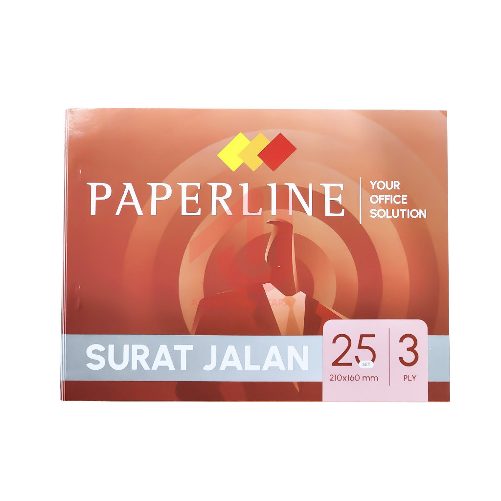 

Buku Surat Jalan Paperline 3ply / 3 Rangkap (210mmx160mm)