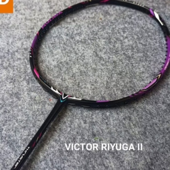 RAKET BADMINTON VICTOR THUSTER F - Putih, terpasang senar