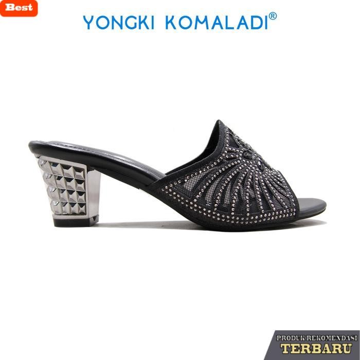 sandal wanita trend sekarang [ ORIGINAL ] YONGKI KOMALADI SANDAL HEELS OL-YSL7066-24 LADIES Wanita -