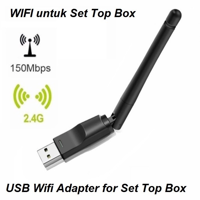 USB Dongle Antena Wifi untuk Set Top Box