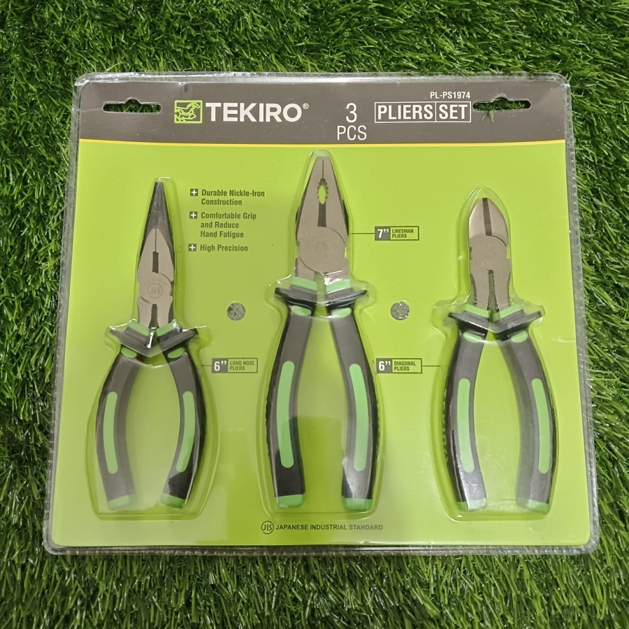 Tang Tekiro Set 3 pcs tang Potong Tekiro Tang Kombinasi Tekiro Tang Lancip Tekiro Original