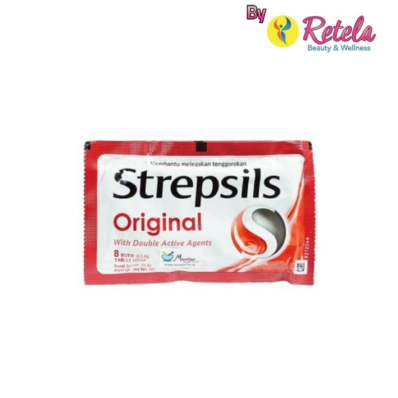 

STREPSIL ORIGINAL POUCH 8 TABLET HISAP