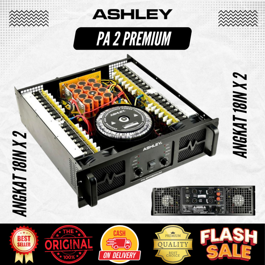 Power Amplifier Ashley PA 2 Premium