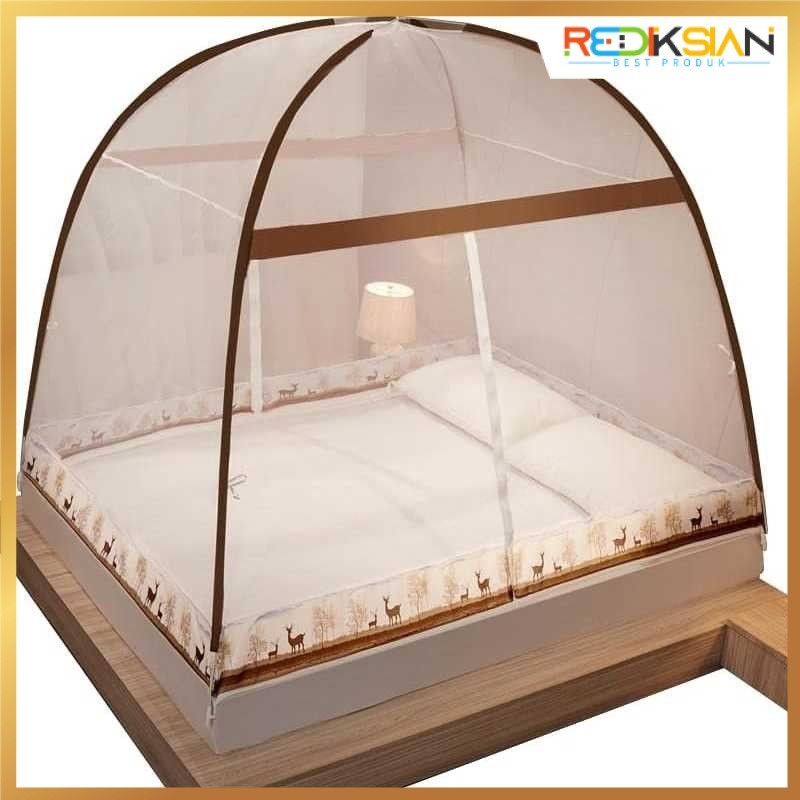Jaring Anti Nyamuk Kelambu Tempat Tidur Mosquito Net 120x200cm Jaring Anti Nyamuk Tempat Tidur