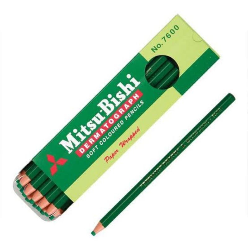 

RB Pensil Dermatograph Mitsubishi Pensil Kaca (1Pak/12Pcs)