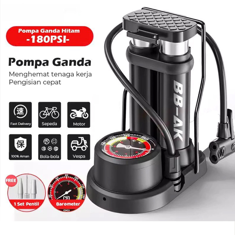 【COD】Pompa Angin mini portable foot pump manual emergency motor Pompa Angin Kaki Pompa Kaki Pompa Ba