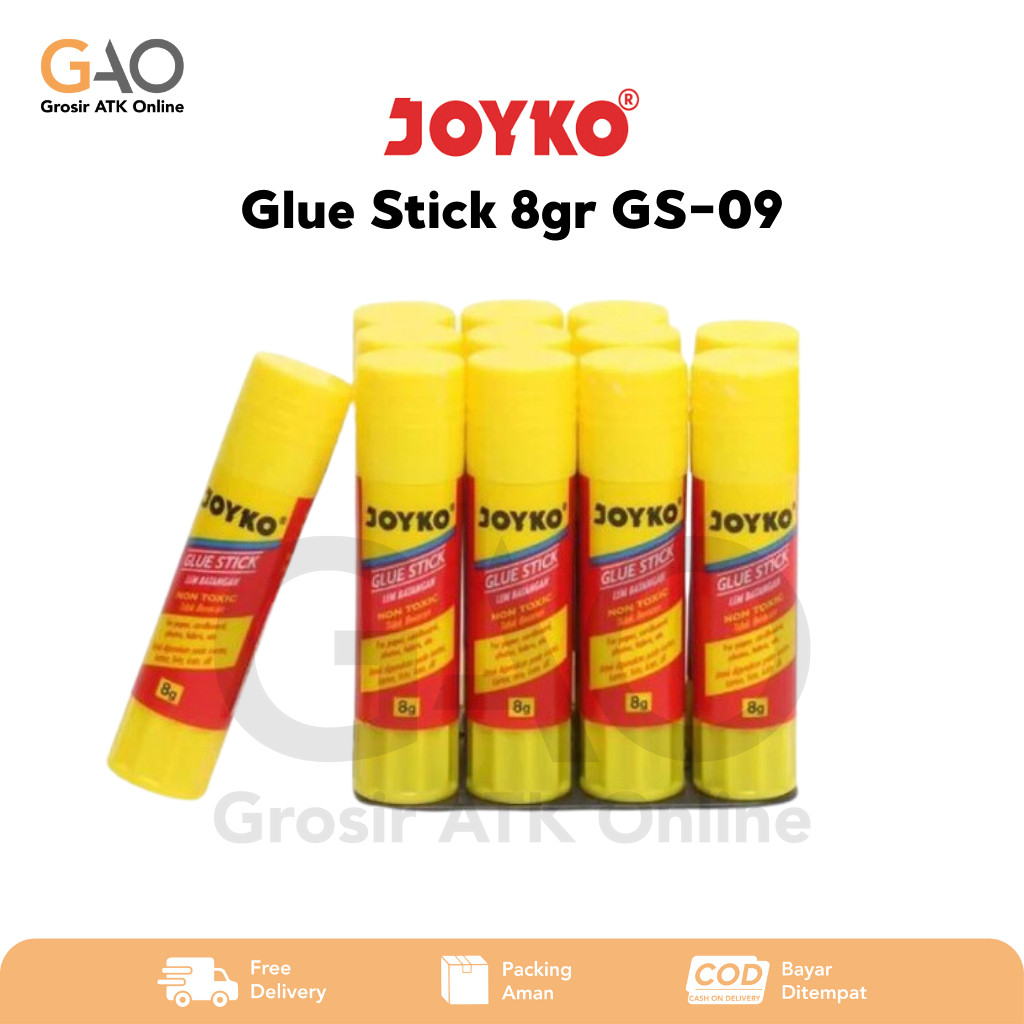 

Glue Stick Lem Kertas Joyko Kecil 8 gr GS-09