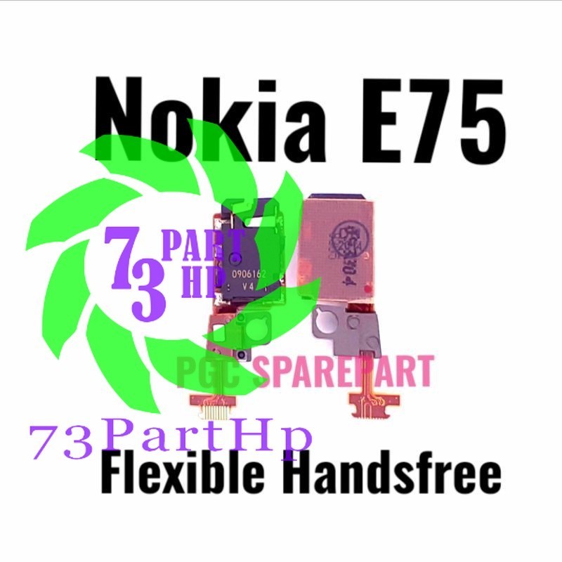 New Original Flexible Konektor Handsfree Nokia - E75 Connector Headset Handset Handfree Audio Jack -