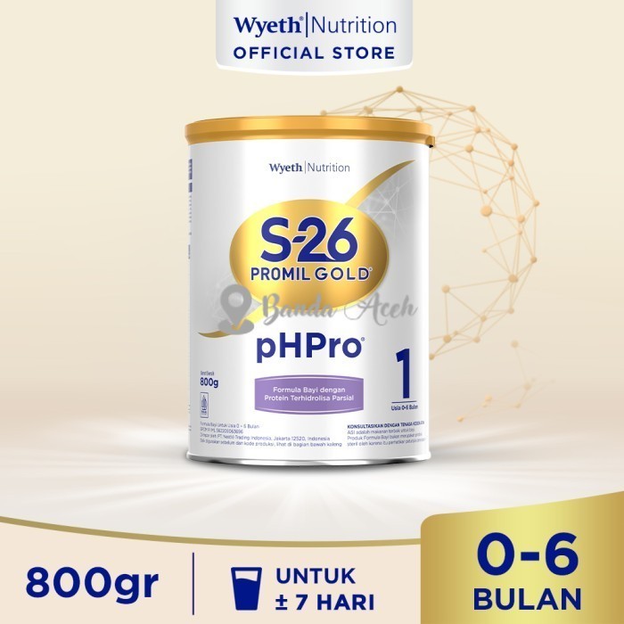 

(Aceh) S-26 PROMIL GOLD pHPro 1 800g
