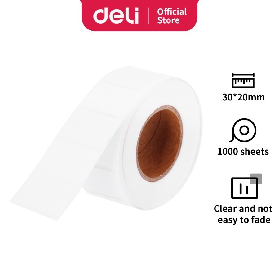 

Deli Kertas Thermal / Label Thermal 3x2cm - 11875