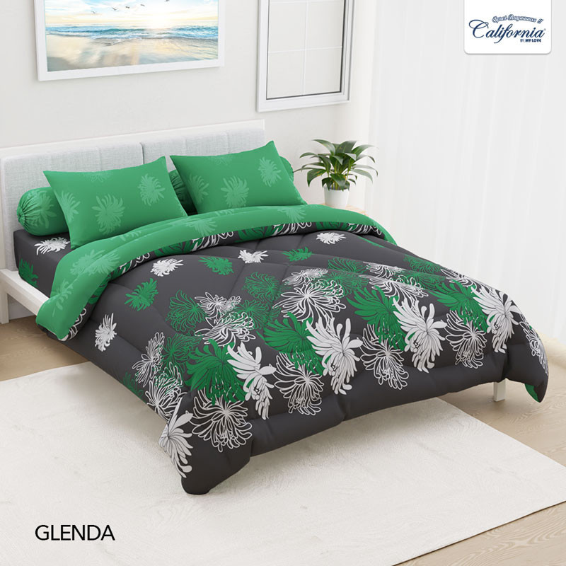 CALIFORNIA Bed Cover King Fitted 180x200 Glenda