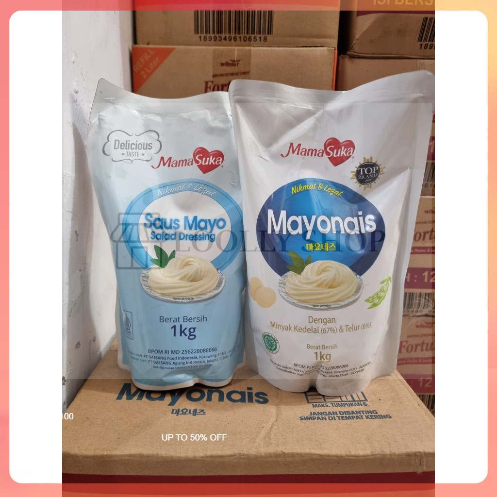 

Saus Mayonaise Salad Dressing Mamasuka 1kg