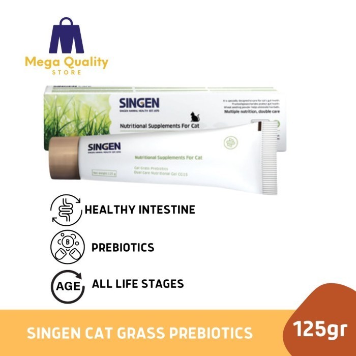 

Singen CG15 Cat Grass Prebiotics Nutri Gel Cat 125gr