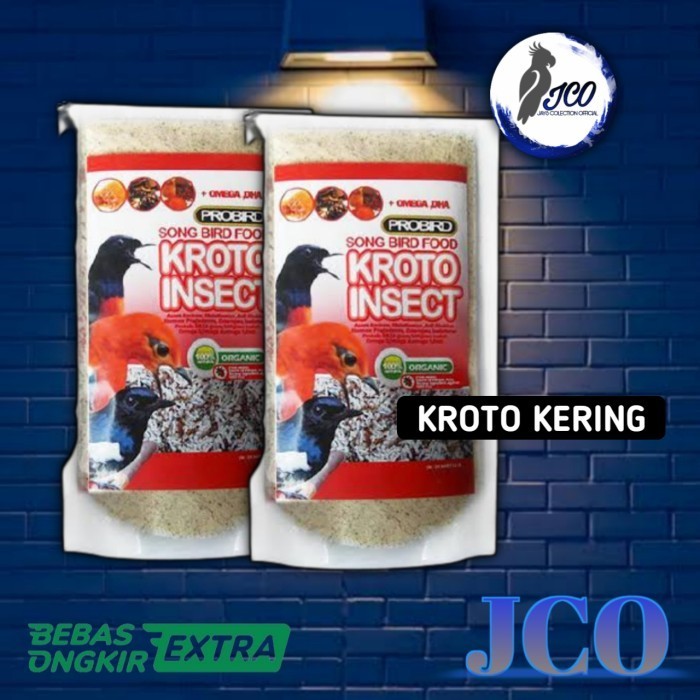 PAKAN BURUNG MURAI KACER KROTO INSECT PAKAN BURUNG KROTO INSECT