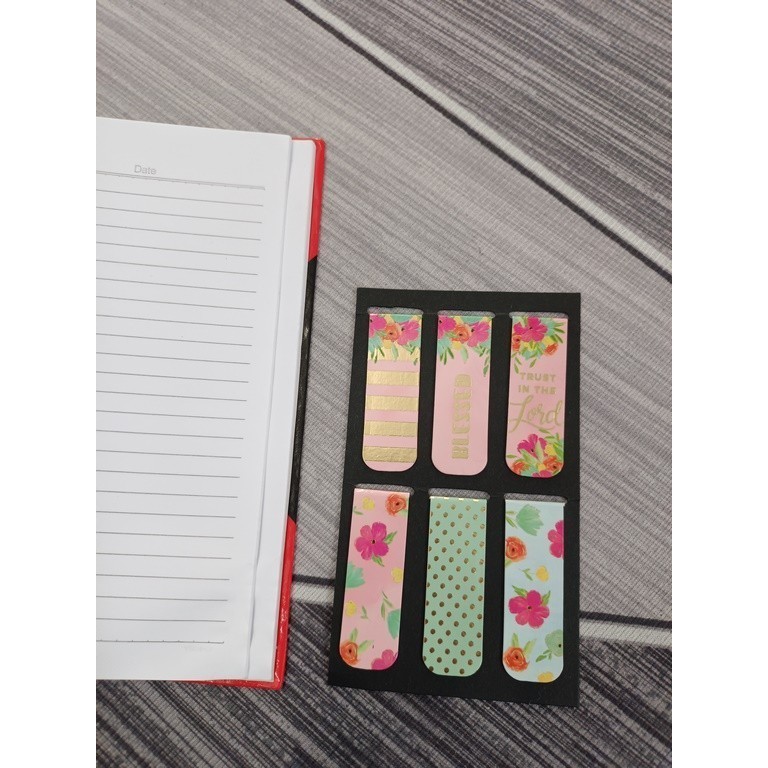 

Kiara 6 Pcs Pembatas Buku Magnet / Bookmarks 6 Count / Bookmark Magnetic / Pembatas Buku Magnet 6 Pcs