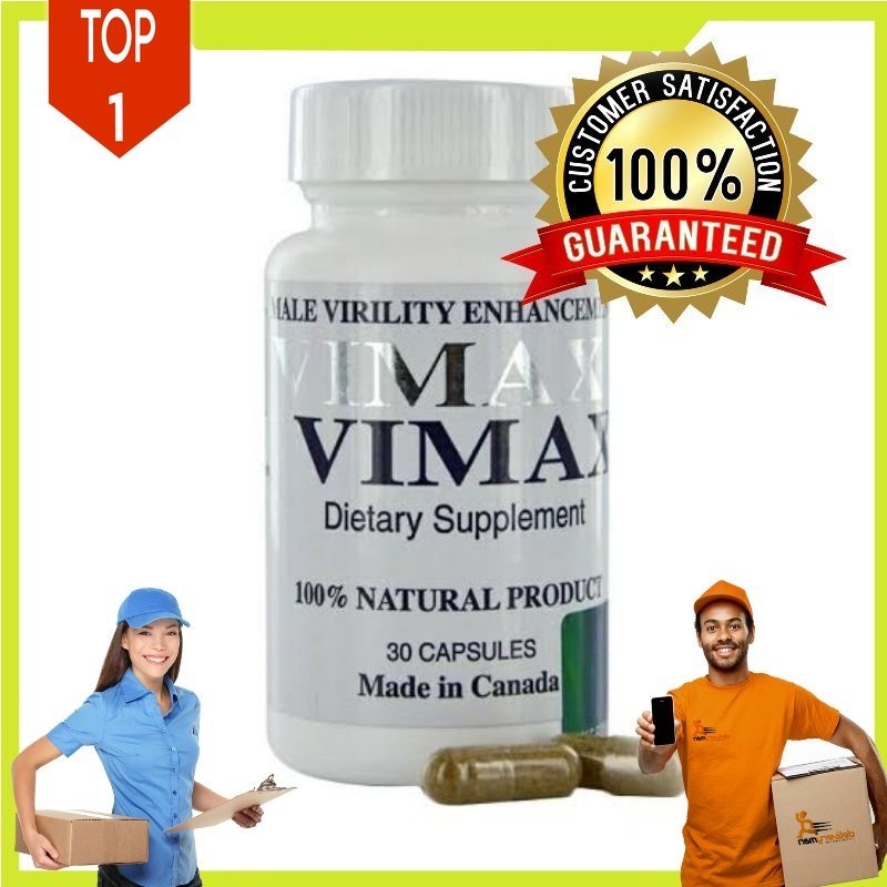 VimaxCanada Asli Original Pembesar Alat 30 Kapsul