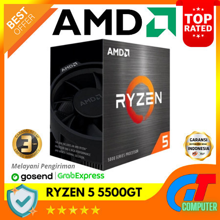 AMD Processor Ryzen 5 5500GT Wraight Stealth Cooler / 5500 GT