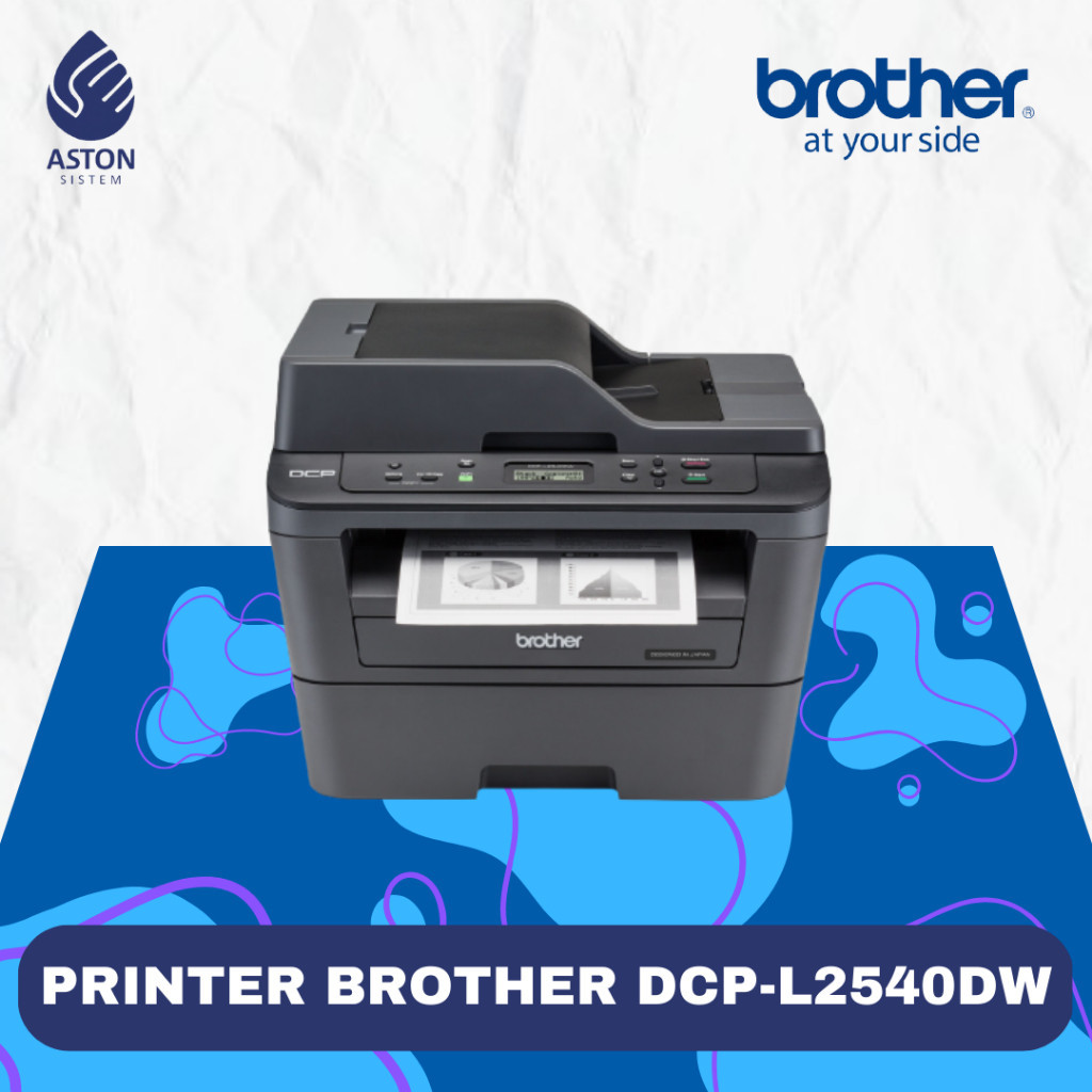 promo 12.12 Printer Brother DCP L2540DW Laser Jet Mesin Fotocopy Mini