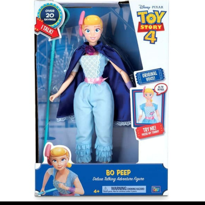 Bo Peep Deluxe Thinkway Toy Story Talking Figure Disney Woody