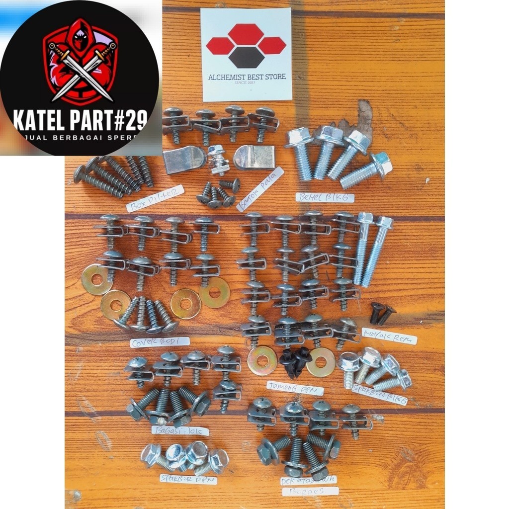 COD Baut Suzuki Spin 125 Fullset / Baud Spin 125 Fullset / Baut Baud Suzuki Spin 125 Fullset Fullbod