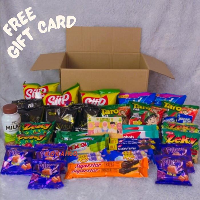 

Promo 7.7 Paket Hampers Snack Box Gift Box Kado