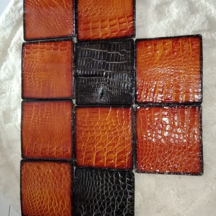 Dompet panjang asli kulit buaya merauke papua